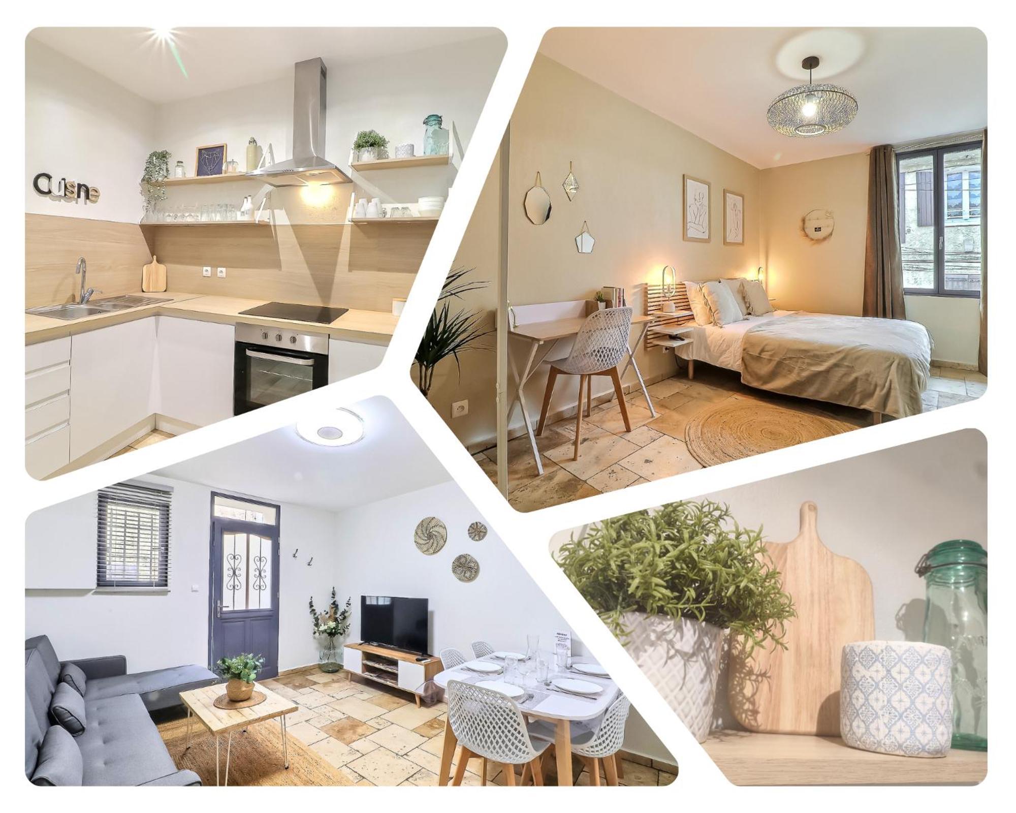 Le Logy-Cosy - Appartement 5 Pers - Clim Wifi Cosy Garage Saint-Gilles  Luaran gambar
