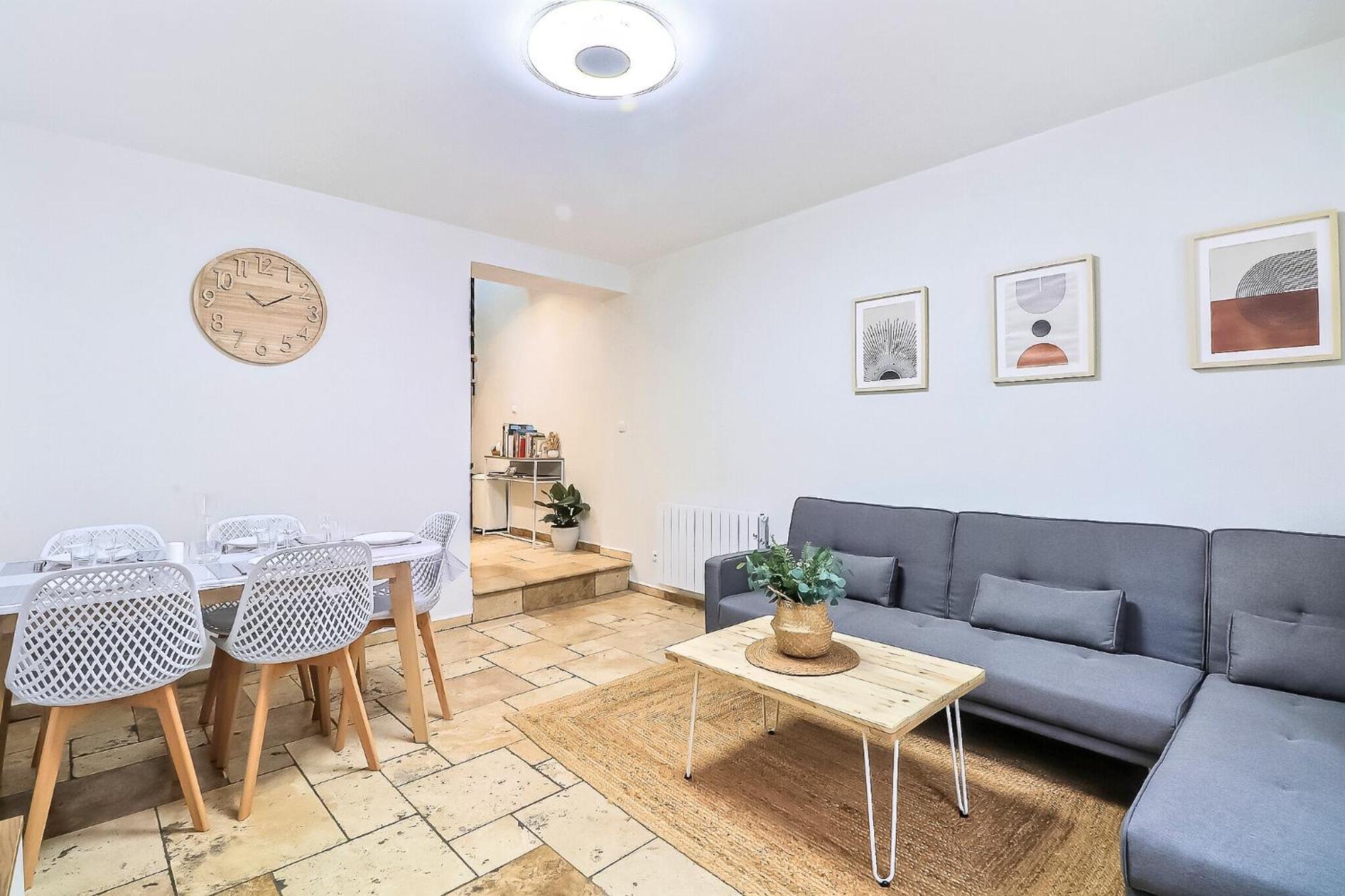 Le Logy-Cosy - Appartement 5 Pers - Clim Wifi Cosy Garage Saint-Gilles  Luaran gambar